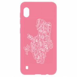 Чехол для Samsung A10 Map Ukraine - PrintSalon