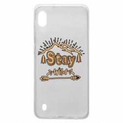 Чехол для Samsung A10 Mountains - Stay Wild