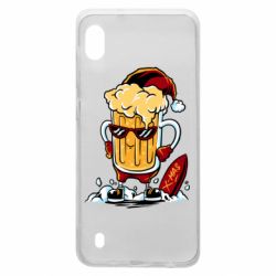 Чехол для Samsung A10 New Year's beer - PrintSalon