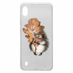 Чехол для Samsung A10 Осенний ежик
