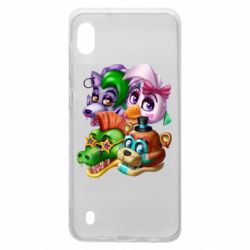 Чехол для Samsung A10 Персонажи FNAF - PrintSalon