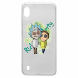 Чехол для Samsung A10 Rick and Morty voodoo doll
