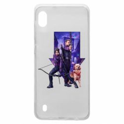 Чехол для Samsung A10 Соколиный глаз и Кейт Бишоп - PrintSalon