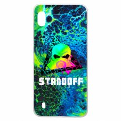 Чехол для Samsung A10 Standoff art skull - PrintSalon