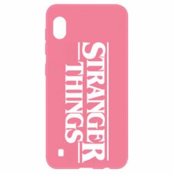 Чехол для Samsung A10 Stragner Things Logo - PrintSalon