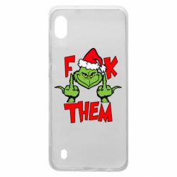 Чехол для Samsung A10 The grinch f*ck them - PrintSalon