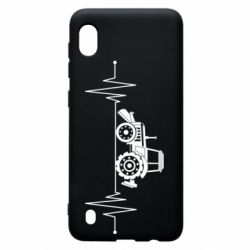 Чехол для Samsung A10 Трактор импульс