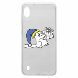 Чехол для Samsung A10 Украинский кот саймона с подарком