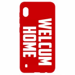 Чехол для Samsung A10 Welcum Home