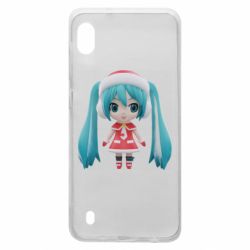 Чехол для Samsung A10 Winter Hatsune Miku