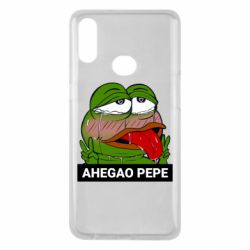 Чехол для Samsung A10s Аhegao PePe - PrintSalon