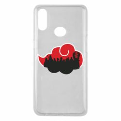 Чехол для Samsung A10s Akatsuki Members Red Cloud - PrintSalon