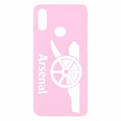 Чехол для Samsung A10s Arsenal simple logo - PrintSalon