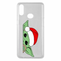 Чохол для Samsung A10s Baby Yoda Santa - PrintSalon