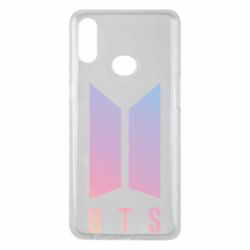 Чехол для Samsung A10s BTS gradient logo - PrintSalon