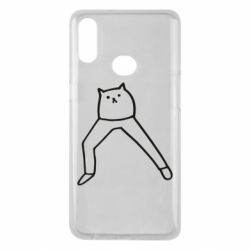 Чехол для Samsung A10s Cat in pants - PrintSalon