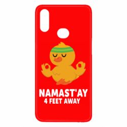 Чехол для Samsung A10s Duck Namast'ay Away - PrintSalon