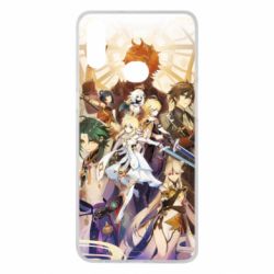 Чехол для Samsung A10s Genshin Impact Characters - PrintSalon