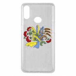Чохол для Samsung A10s Герб колоски і калина - PrintSalon