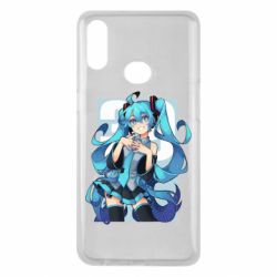 Чехол для Samsung A10s Hatsune Miku art - PrintSalon