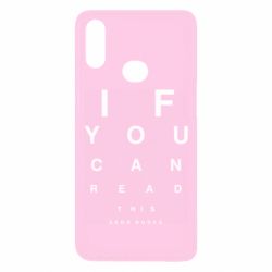 Чехол для Samsung A10s If you can read this send nudes - PrintSalon