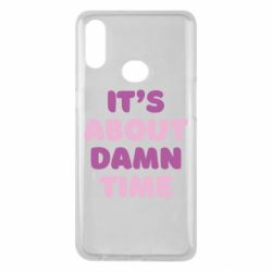 Чехол для Samsung A10s It's About Damn Time - PrintSalon