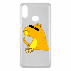 Чехол для Samsung A10s Капибара Программист - PrintSalon