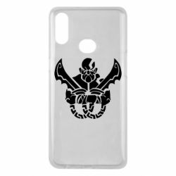 Чехол для Samsung A10s Kratos silhouette - PrintSalon