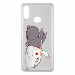 Чехол для Samsung A10s Кролики Вэй и Лань - PrintSalon