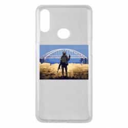 Чехол для Samsung A10s Марка с Крымским мостом - PrintSalon