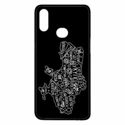 Чехол для Samsung A10s Map Ukraine - PrintSalon