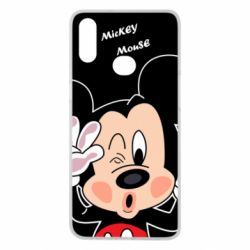 Чехол для Samsung A10s Mickey Kiss - PrintSalon
