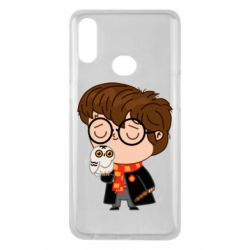 Чехол для Samsung A10s Милый Гарри с совой - PrintSalon