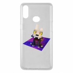 Чехол для Samsung A10s Minecraft King - PrintSalon