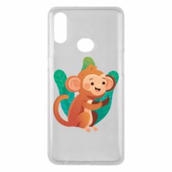 Чехол для Samsung A10s Monkey. Fuck You - PrintSalon
