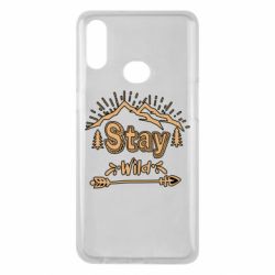 Чехол для Samsung A10s Mountains - Stay Wild - PrintSalon