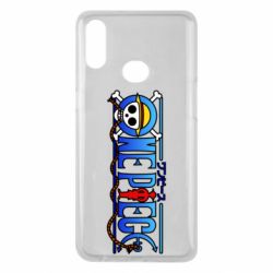 Чехол для Samsung A10s One Piece Logo Skull - PrintSalon