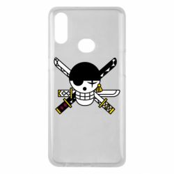 Чехол для Samsung A10s One Piece Zoro logo - PrintSalon