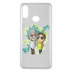 Чехол для Samsung A10s Rick and Morty voodoo doll - PrintSalon