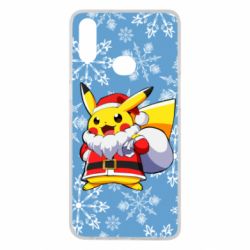 Чохол для Samsung A10s Santa Claus Pikachu - PrintSalon