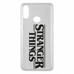 Чехол для Samsung A10s Stragner Things Logo - PrintSalon