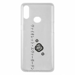 Чехол для Samsung A10s Violet Evergarden logo - PrintSalon