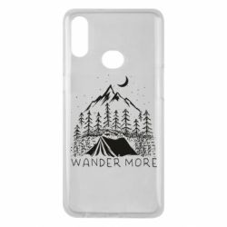 Чехол для Samsung A10s Wander more - PrintSalon