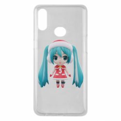 Чехол для Samsung A10s Winter Hatsune Miku - PrintSalon