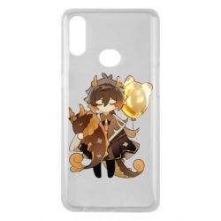 Чехол для Samsung A10s Zhongli with baloon - PrintSalon