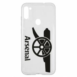 Чехол для Samsung A11/M11 Arsenal simple logo - PrintSalon