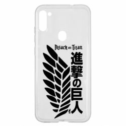 Чехол для Samsung A11/M11 Атака титанов. - PrintSalon