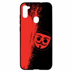 Чохол для Samsung A11 / M11 Бабл Квас червоний арт - PrintSalon