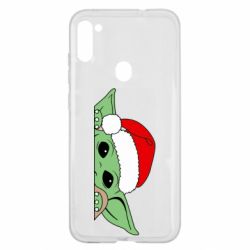 Чохол для Samsung A11 / M11 Baby Yoda Santa - PrintSalon