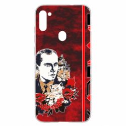 Чохол для Samsung A11 / M11 Батько наш Бандера Мяу! - PrintSalon